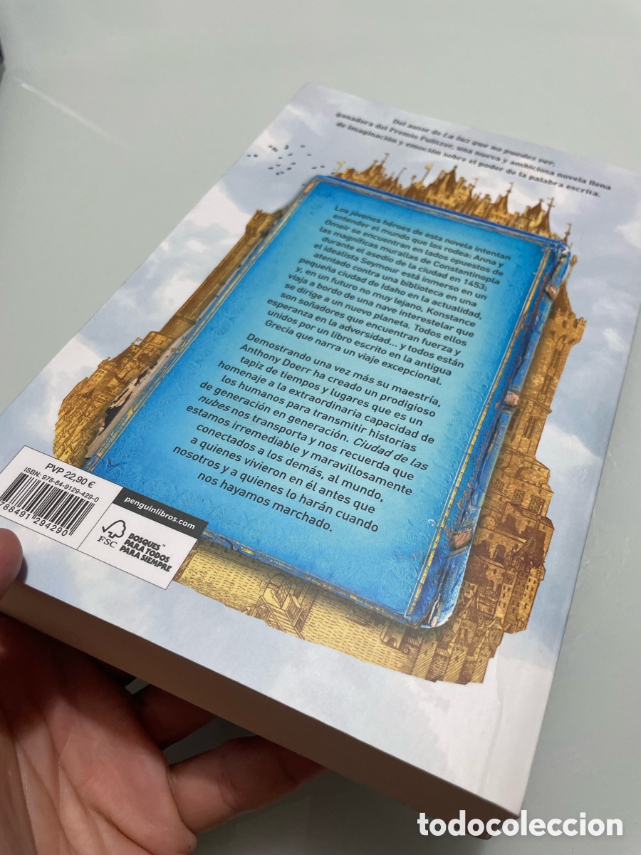 Libros de segunda mano: Ciudad de las nubes. Anthony Doerr. Suma. Primera edicion 2021 - Foto 6
