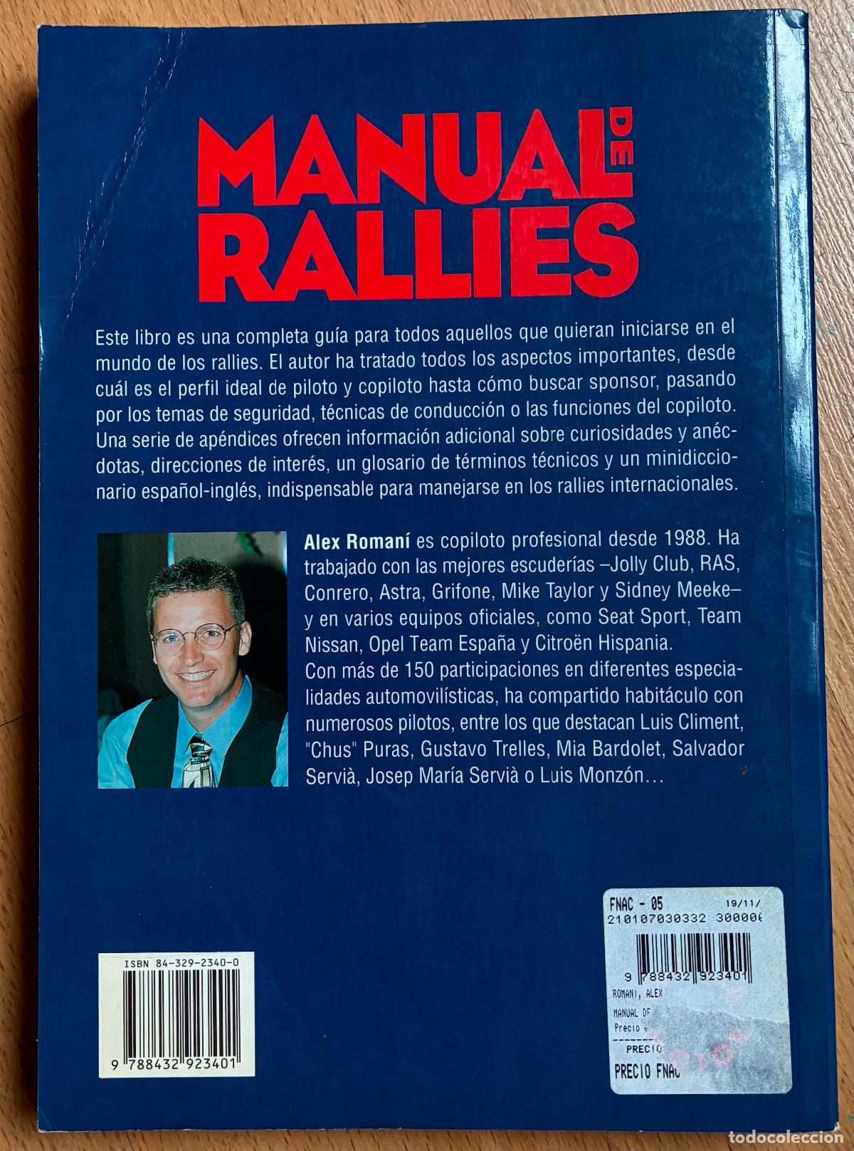 Libros de segunda mano: MANUAL DE RALLIES, Alex Romani - Foto 2