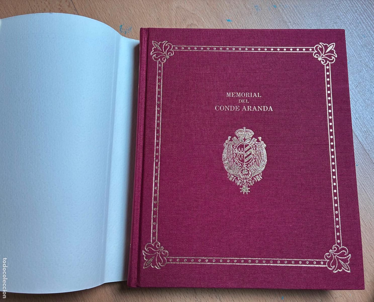 Libros de segunda mano: CONDE DE ARANDA, Memorial del Exc, Sr, D. Pedro Pablo ABARCA DE BOLEA, FACSIMIL - Foto 3