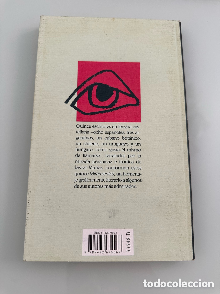 Libros de segunda mano: Miramientos, Javier Mar&iacute;as. C&iacute;rculo de lectores. a&ntilde;o 1998 - Foto 3