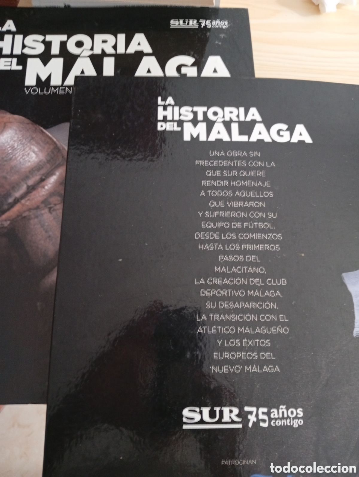 Libros de segunda mano: La historia del M&aacute;laga. Dos vol&uacute;menes. - Foto 3