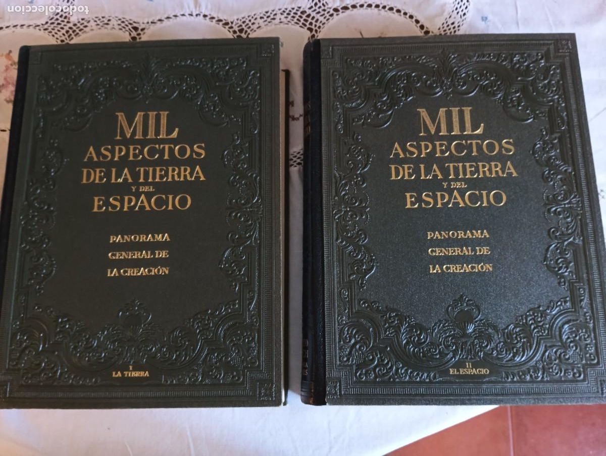Libros de segunda mano: MIL ASPECTOS DE LA TIERRA Y DEL ESPACIO. DOS TOMOS. - Foto 1