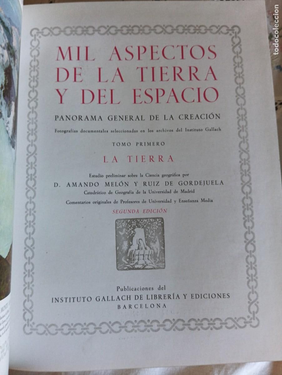 Libros de segunda mano: MIL ASPECTOS DE LA TIERRA Y DEL ESPACIO. DOS TOMOS. - Foto 3