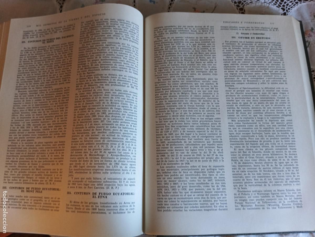 Libros de segunda mano: MIL ASPECTOS DE LA TIERRA Y DEL ESPACIO. DOS TOMOS. - Foto 8
