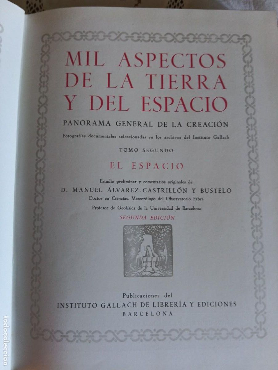 Libros de segunda mano: MIL ASPECTOS DE LA TIERRA Y DEL ESPACIO. DOS TOMOS. - Foto 9