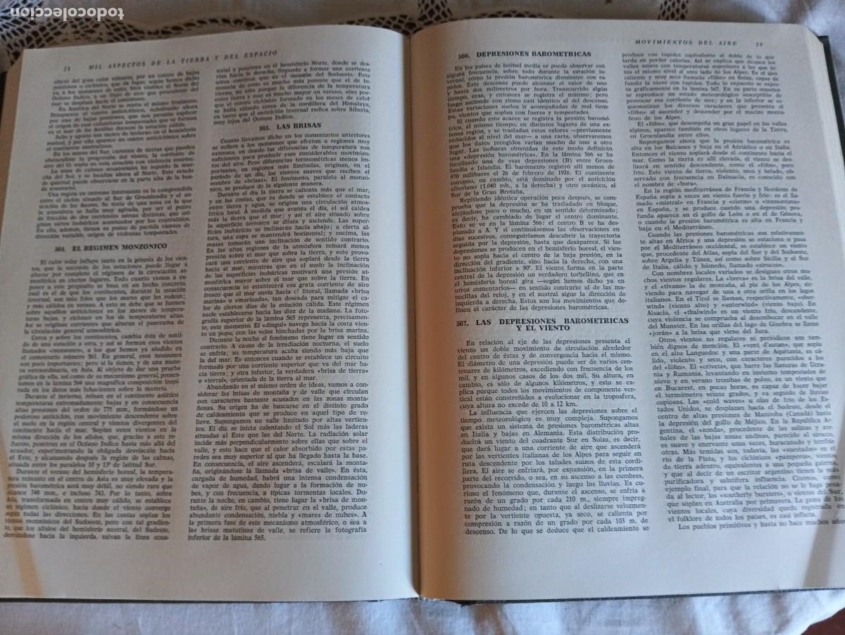 Libros de segunda mano: MIL ASPECTOS DE LA TIERRA Y DEL ESPACIO. DOS TOMOS. - Foto 15