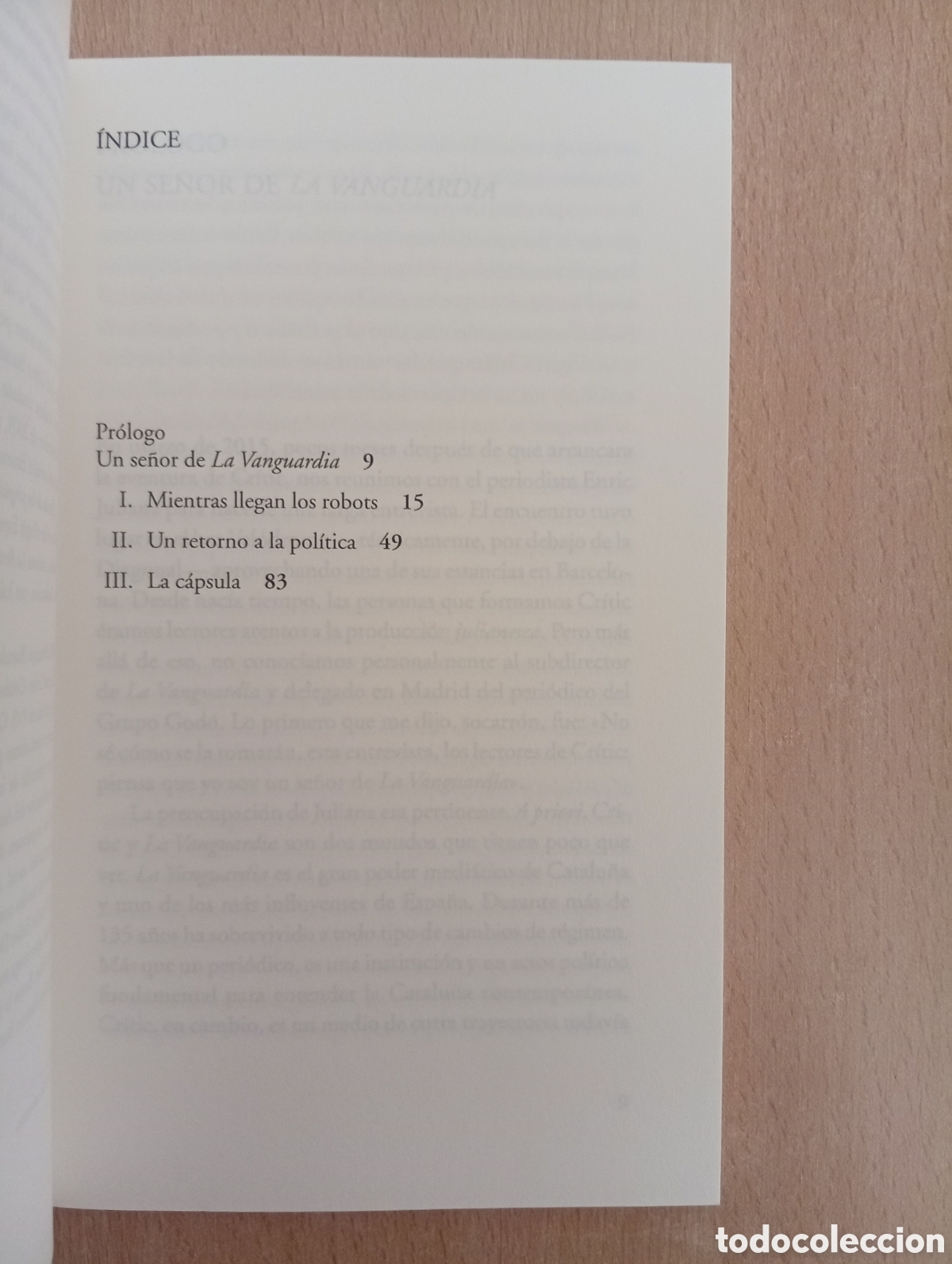 Libros de segunda mano: ESPERANDO A LOS ROBOTS. Enric Juliana - Foto 8