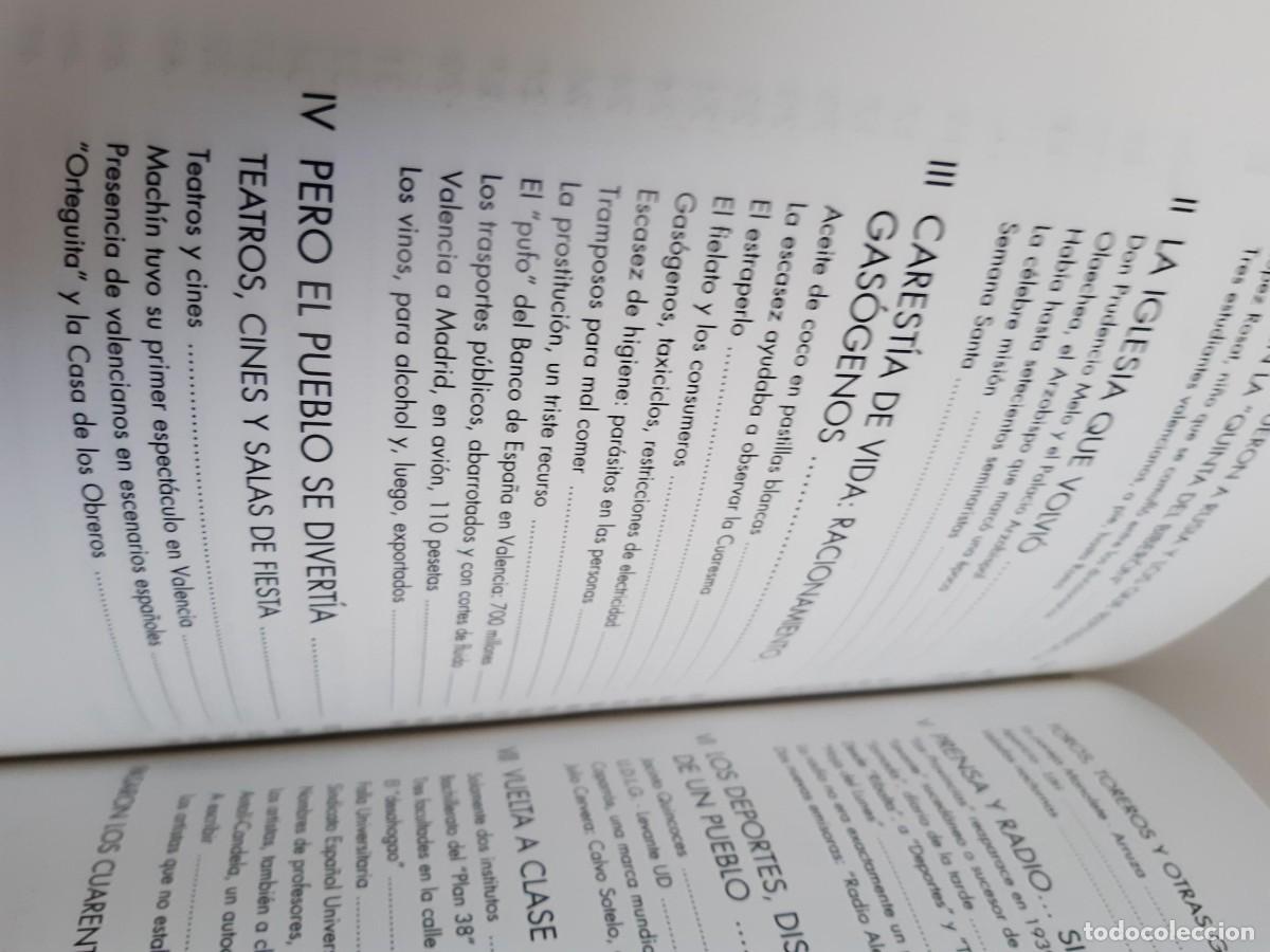 Libros de segunda mano: LA VALENCIA DE LOS A&Ntilde;OS 40 - RAFAEL BRINES LORENTE - Foto 3