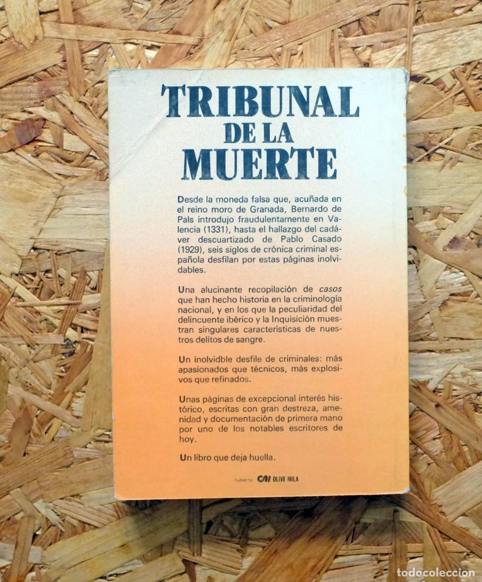 Libros de segunda mano: Tribunal de Muerte. Carlos de Arce. Editorial Seuba. - Foto 2