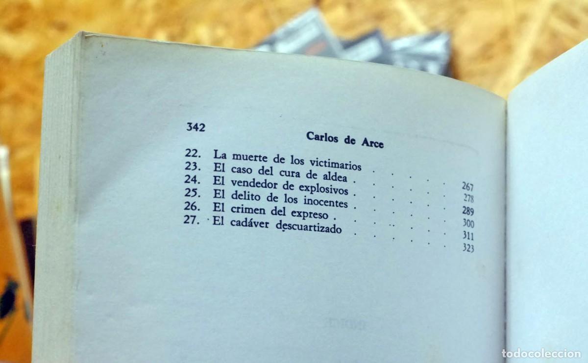 Libros de segunda mano: Tribunal de Muerte. Carlos de Arce. Editorial Seuba. - Foto 4