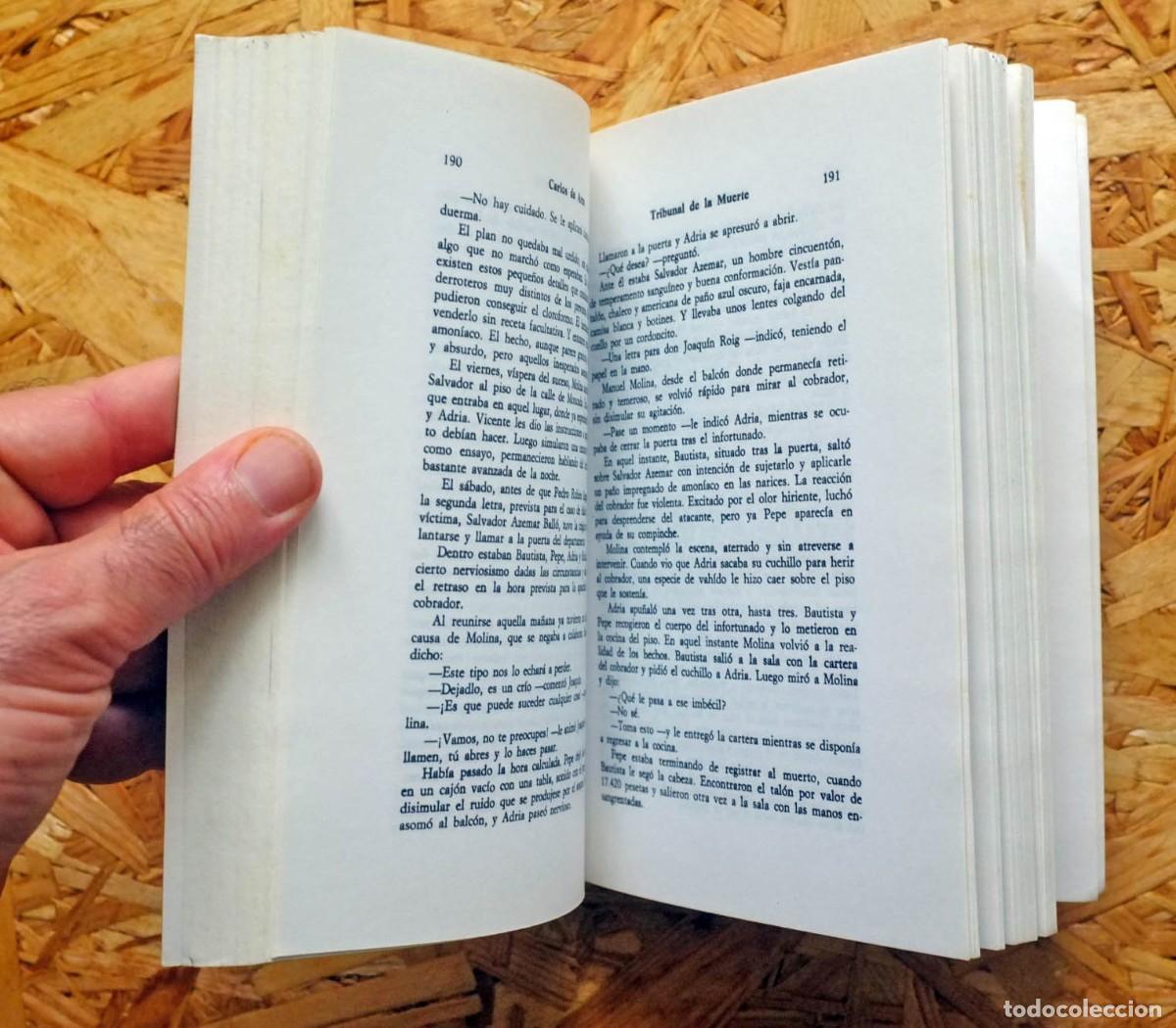 Libros de segunda mano: Tribunal de Muerte. Carlos de Arce. Editorial Seuba. - Foto 5