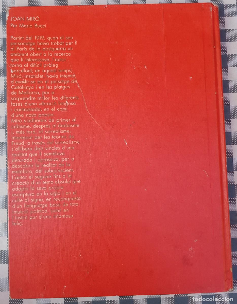 Libros de segunda mano: Libro de joan Miro por Mario Bucci - Foto 2