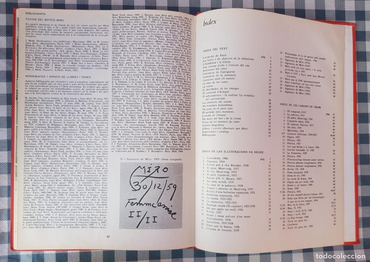 Libros de segunda mano: Libro de joan Miro por Mario Bucci - Foto 4