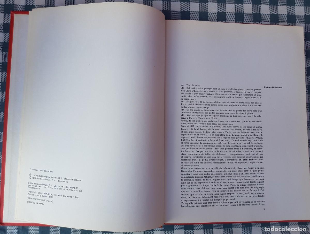 Libros de segunda mano: Libro de joan Miro por Mario Bucci - Foto 10