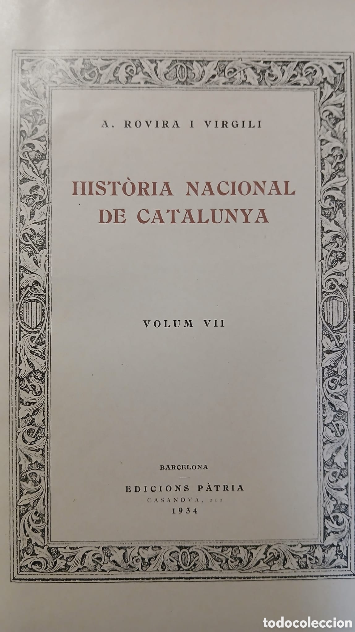 Libros de segunda mano: Hist&ograve;ria nacional de Catalunya - Foto 11