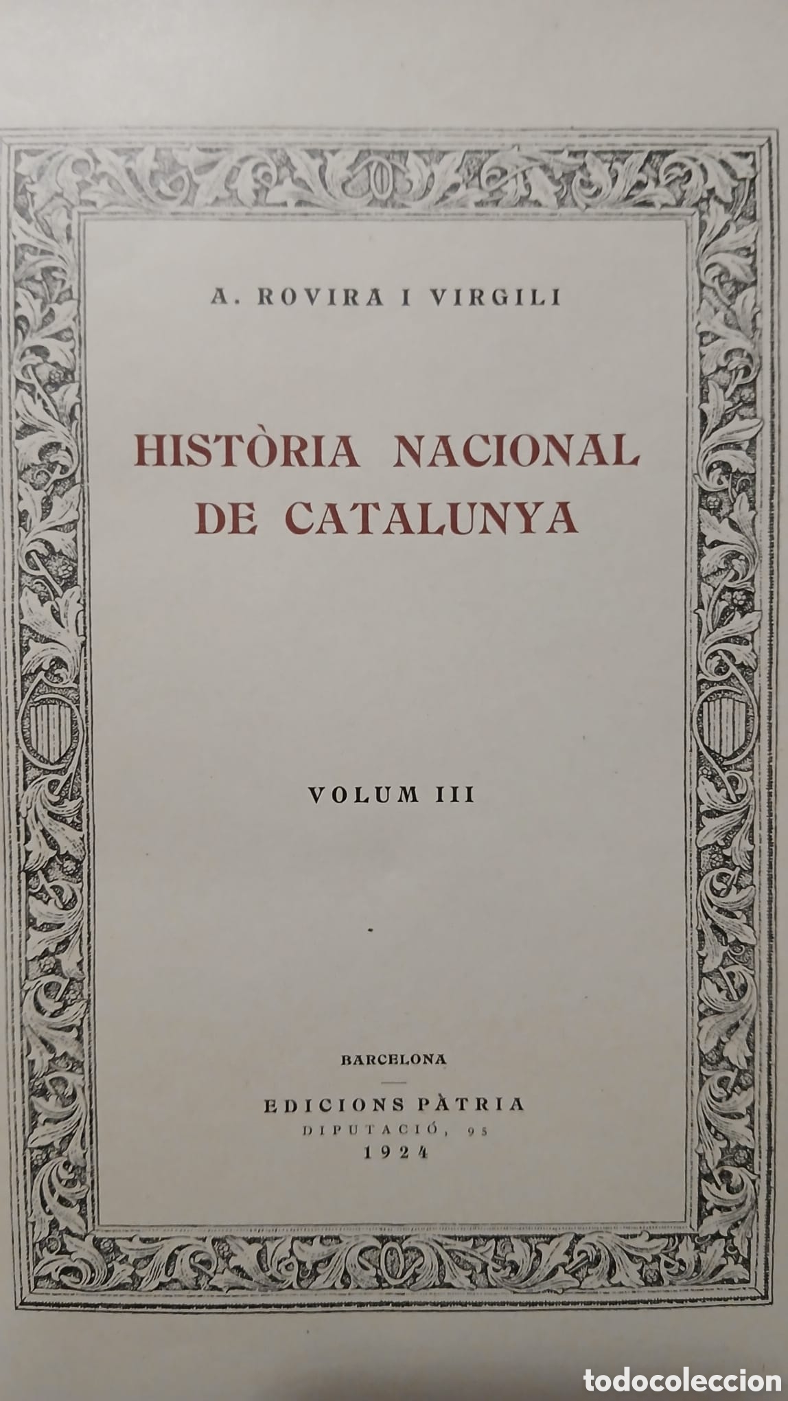 Libros de segunda mano: Hist&ograve;ria nacional de Catalunya - Foto 16