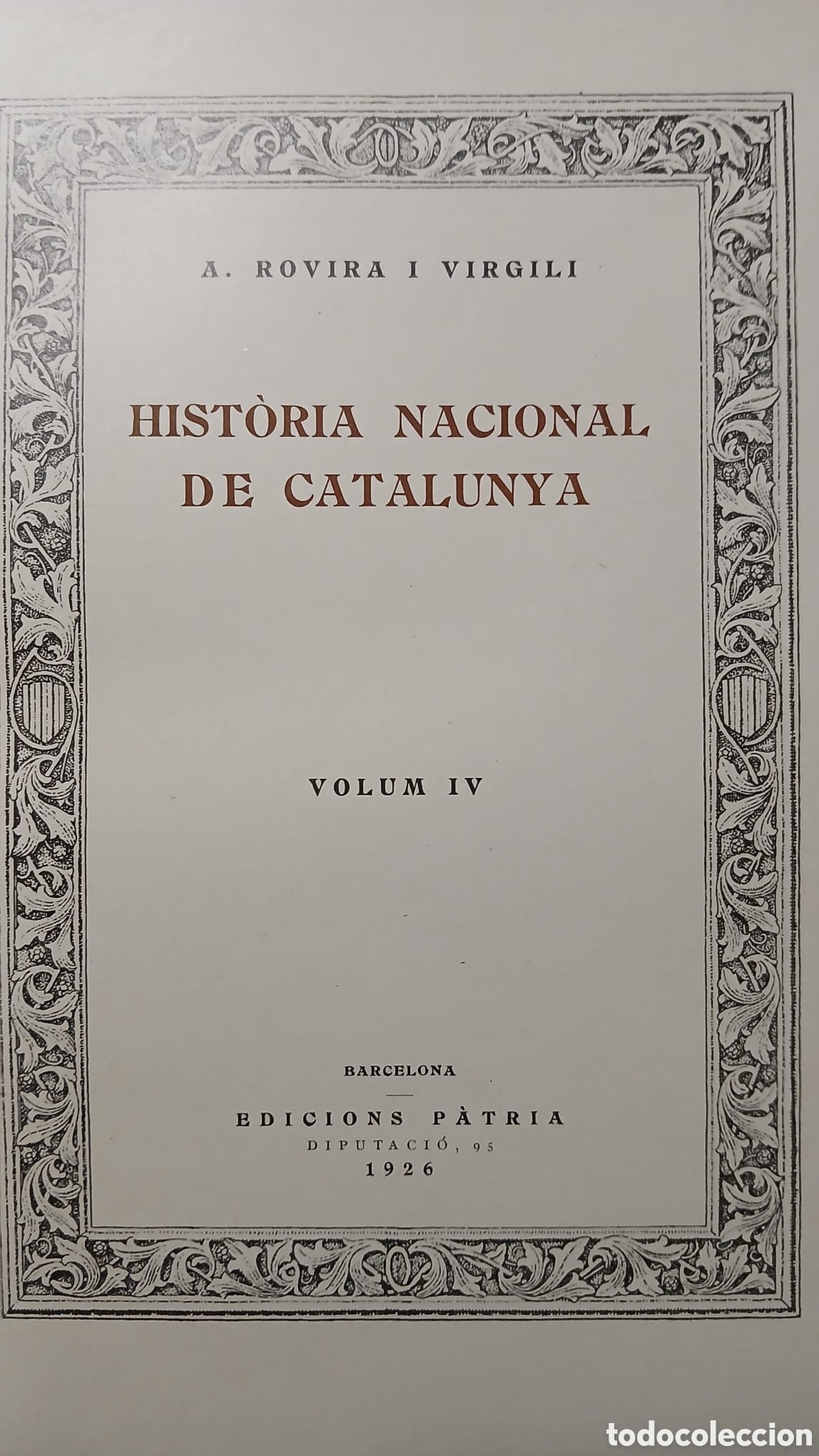 Libros de segunda mano: Hist&ograve;ria nacional de Catalunya - Foto 20