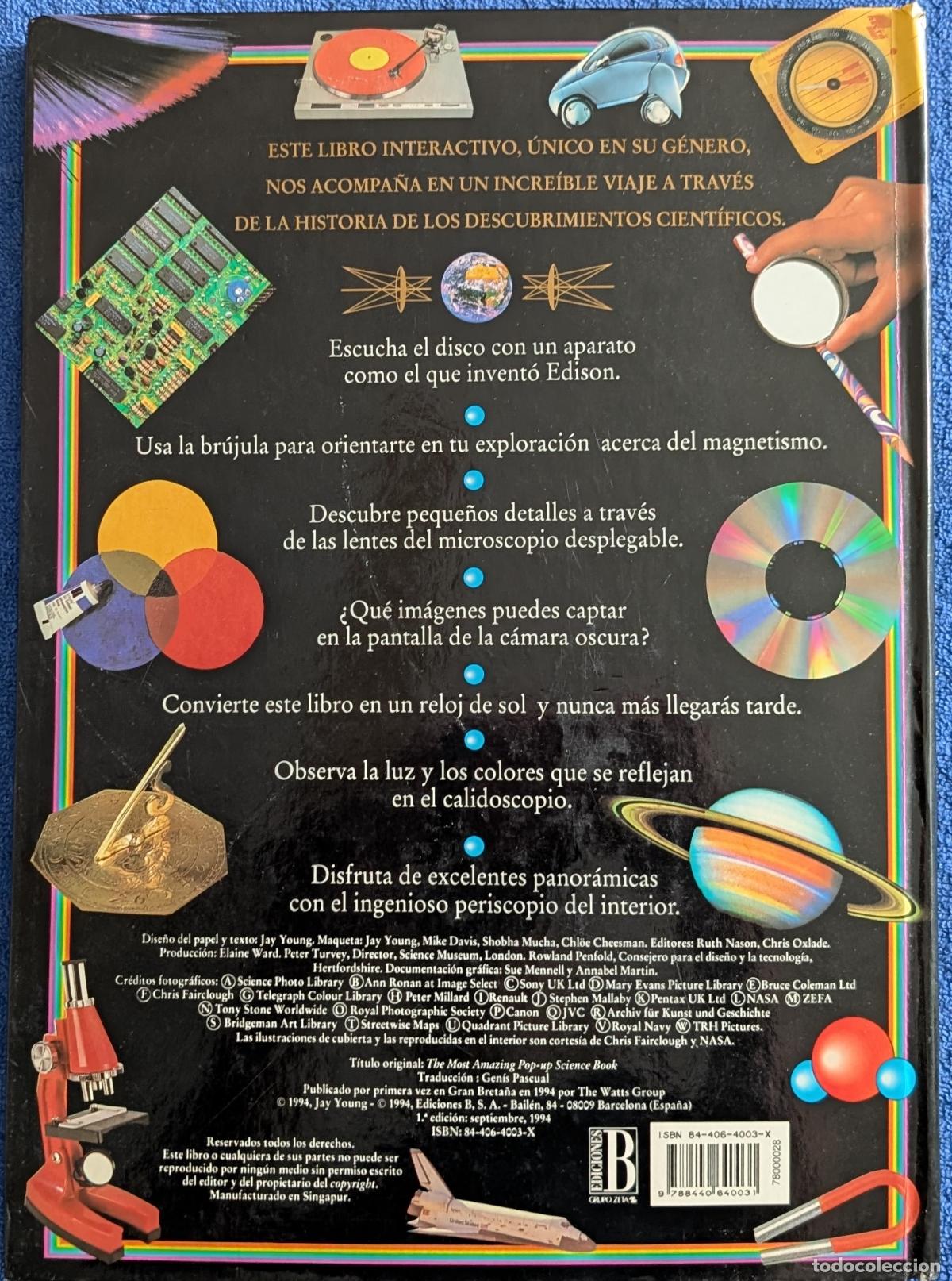 Libros de segunda mano: El mas prodigioso libro de la ciencia - Jay Young - Ediciones B - 1&ordf; edici&oacute;n (1994) - Foto 9
