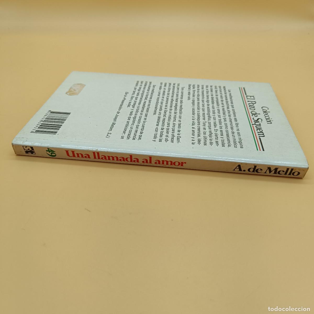 Libros de segunda mano: LIBRO UNA LLAMADA DE AMOR. ANTHONY DE MELLO. 11&ordf; 1995. - Foto 2