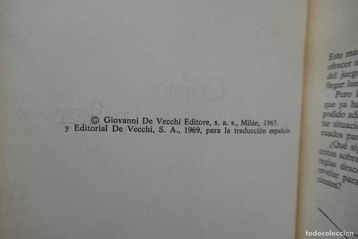 Libros de segunda mano: COMO JUGAR Y VENCER AL POKER - Victorio di Silvio - Foto 5