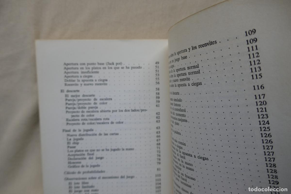 Libros de segunda mano: COMO JUGAR Y VENCER AL POKER - Victorio di Silvio - Foto 12