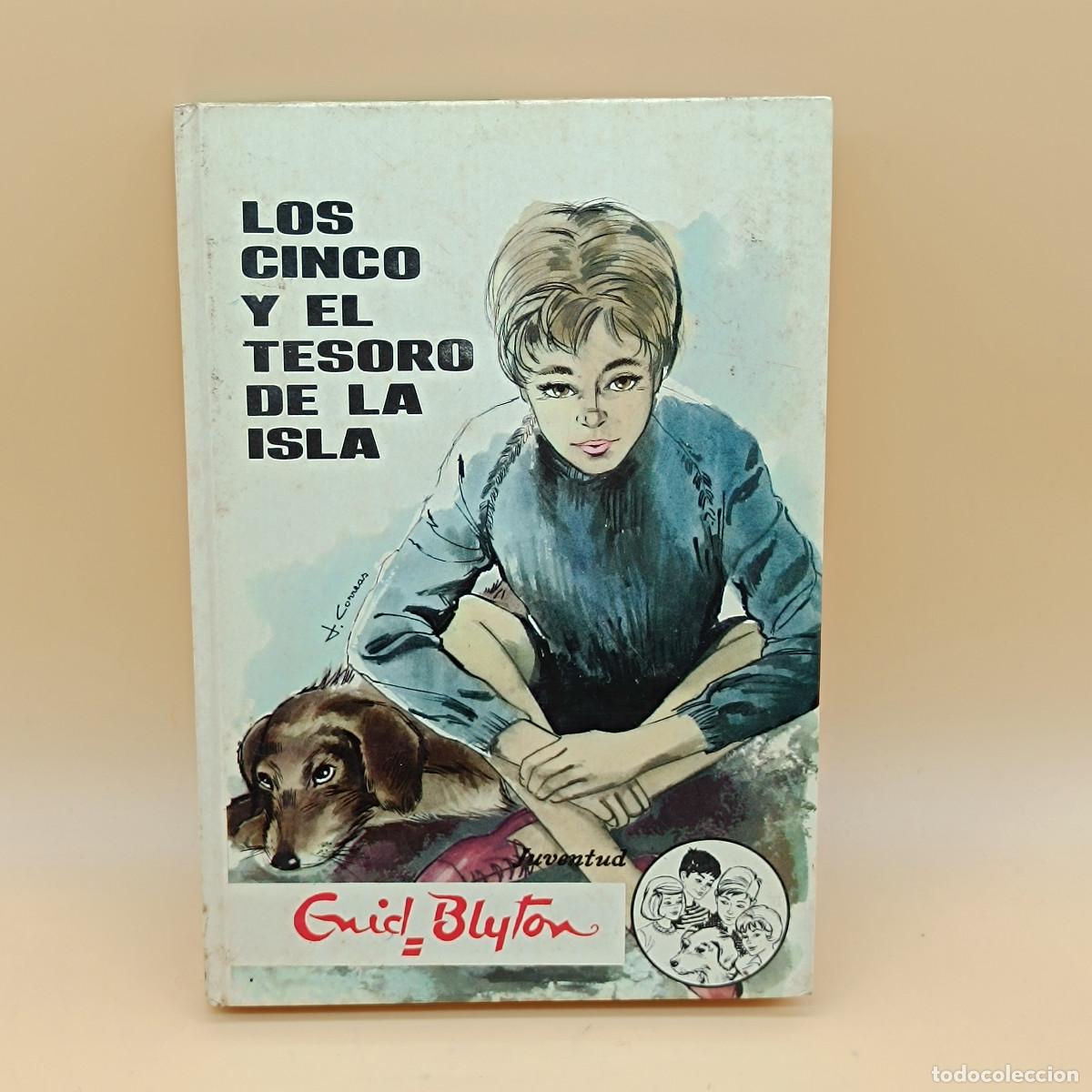 Libros de segunda mano: LIBRO LOS CINCO Y EL TESORO DE LA ISLA. 8&ordm; 1975. JUVENTUD. - Foto 1