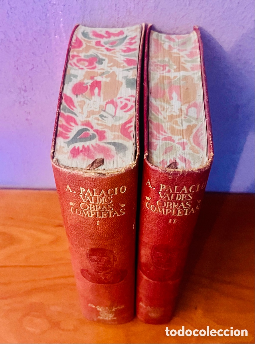 Libros de segunda mano: A PALACIO VALD&Eacute;S OBRAS COMPLETAS , 2 TOMOS COMPLETA, (M AGUILAR EDITOR) - Foto 2