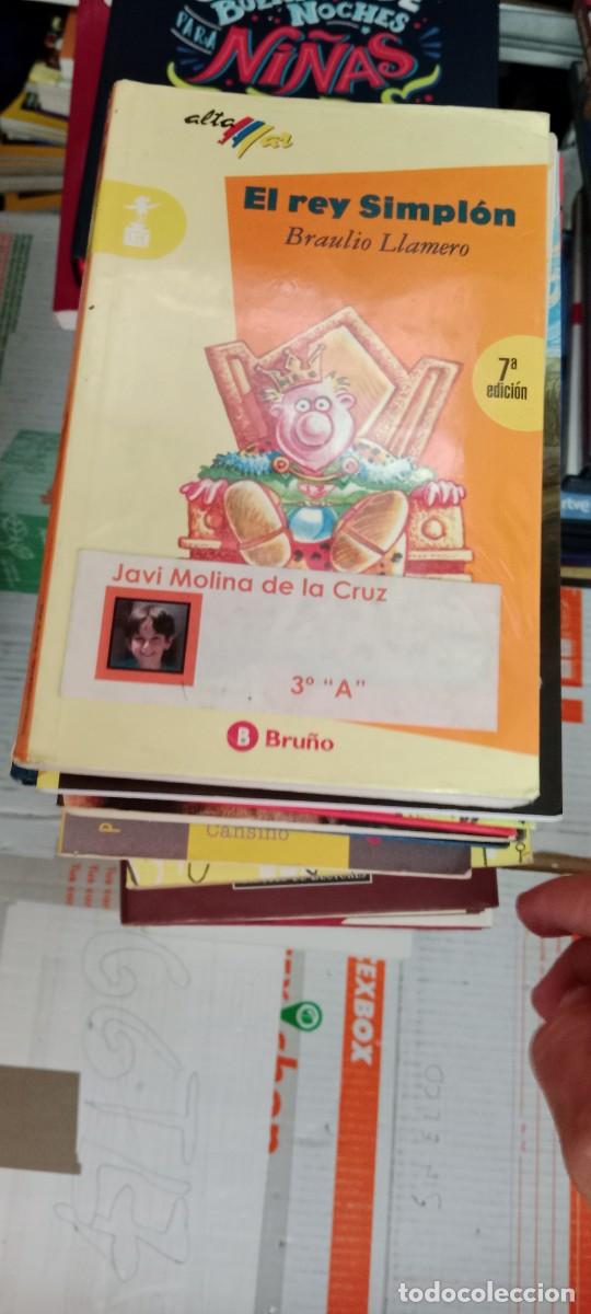 Libros de segunda mano: E-VID LIBRO EL REY SIMPLON - BRAULIO LLAMERO - ALTA MAR-BRU&Ntilde;O - Foto 1