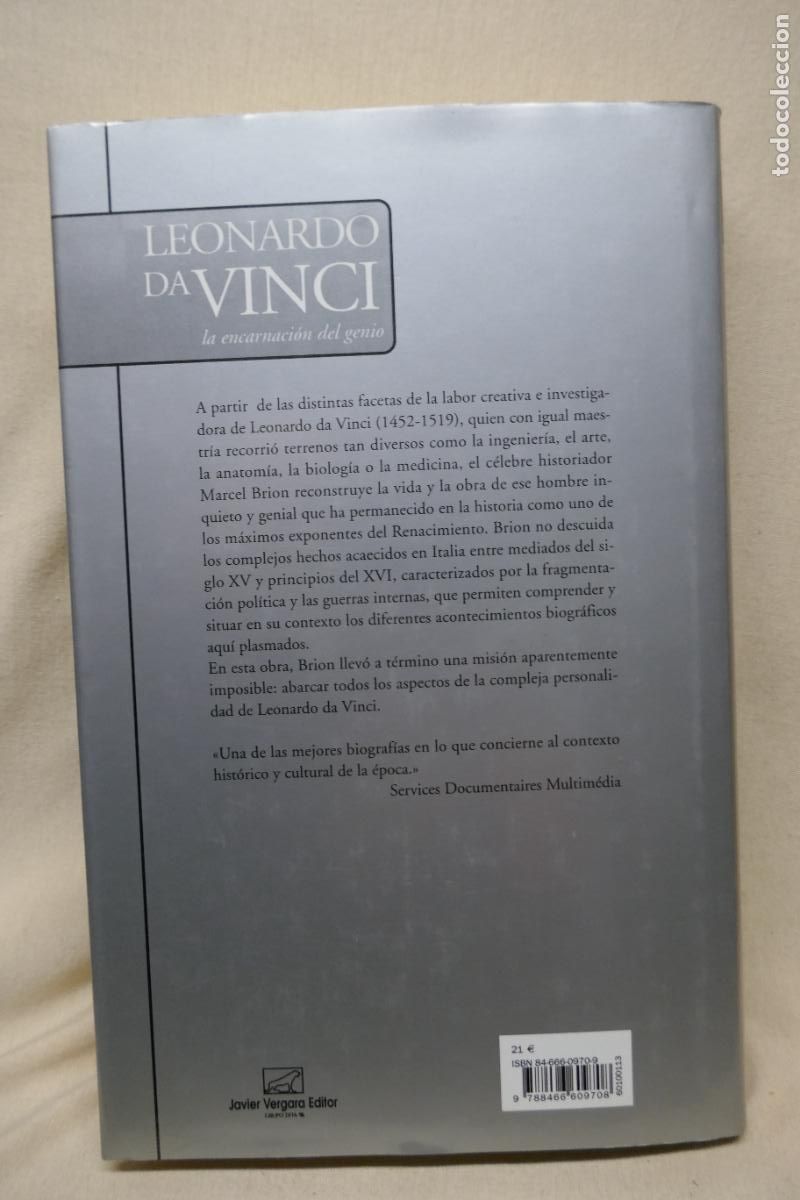 Libros de segunda mano: LEONARDO DA VINCI. La encarnaci&oacute;n del genio - MARCEL BRION - Foto 12