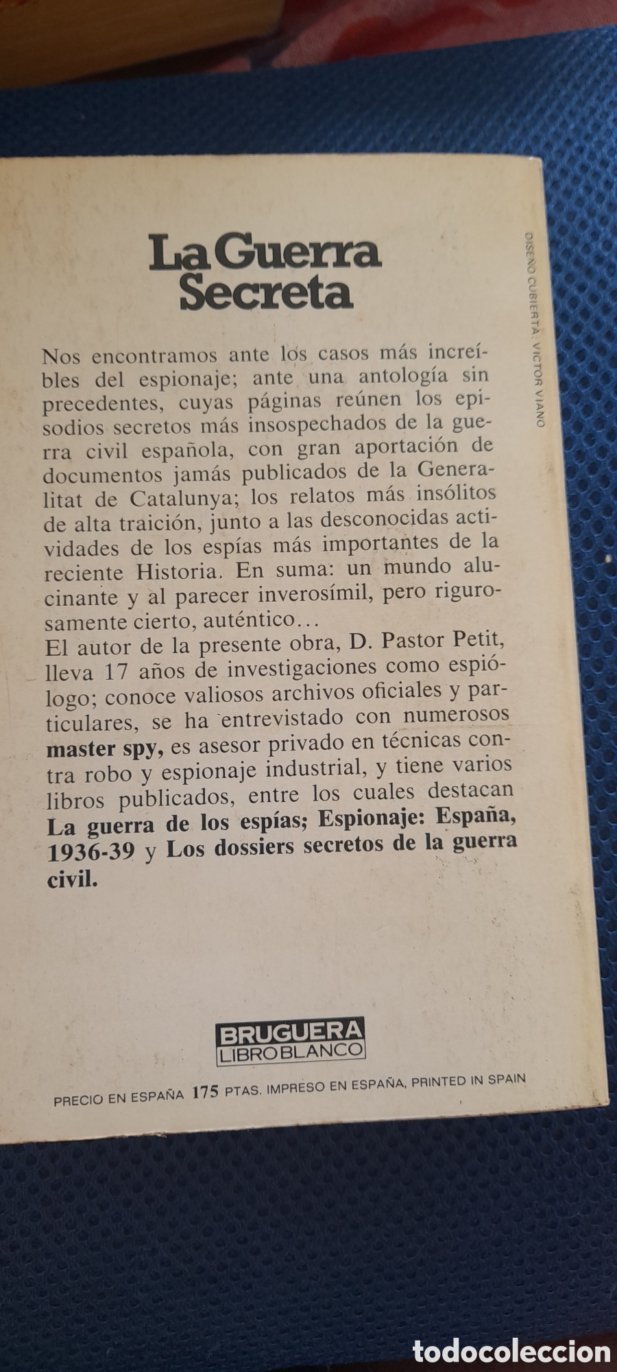 Libros de segunda mano: La guerra secreta. Pastor Petri - Foto 2