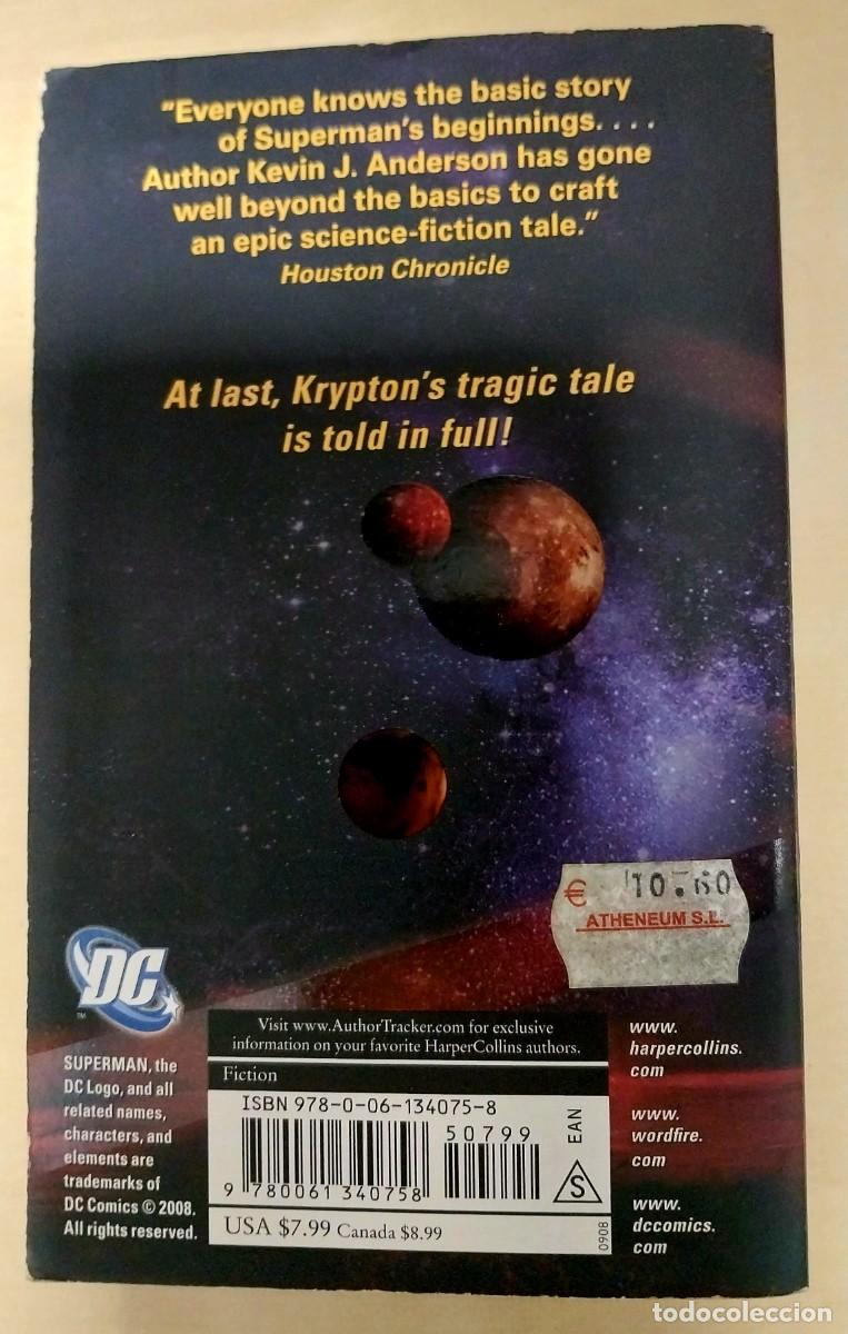 Libros de segunda mano: The last days of Krypton - En ingl&eacute;s - Foto 2