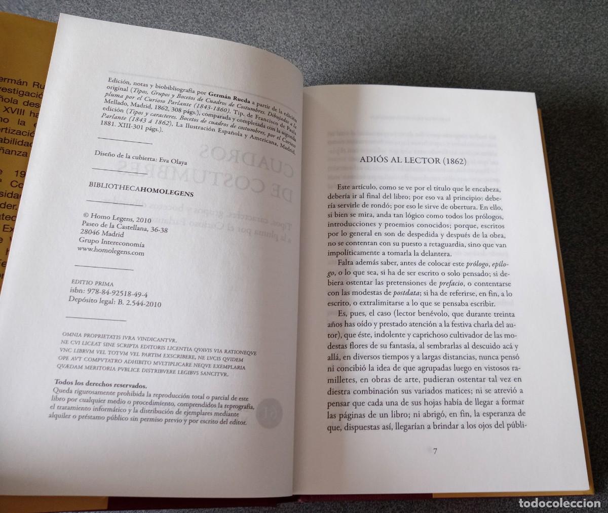 Libros de segunda mano: Cuadros De Costumbres Ram&oacute;n Mesonero Romanos - Foto 4