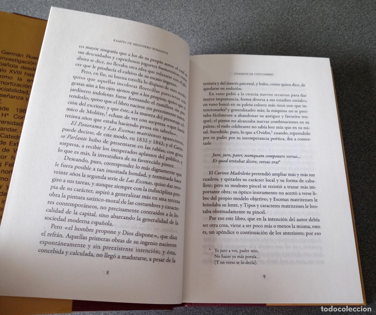 Libros de segunda mano: Cuadros De Costumbres Ram&oacute;n Mesonero Romanos - Foto 5