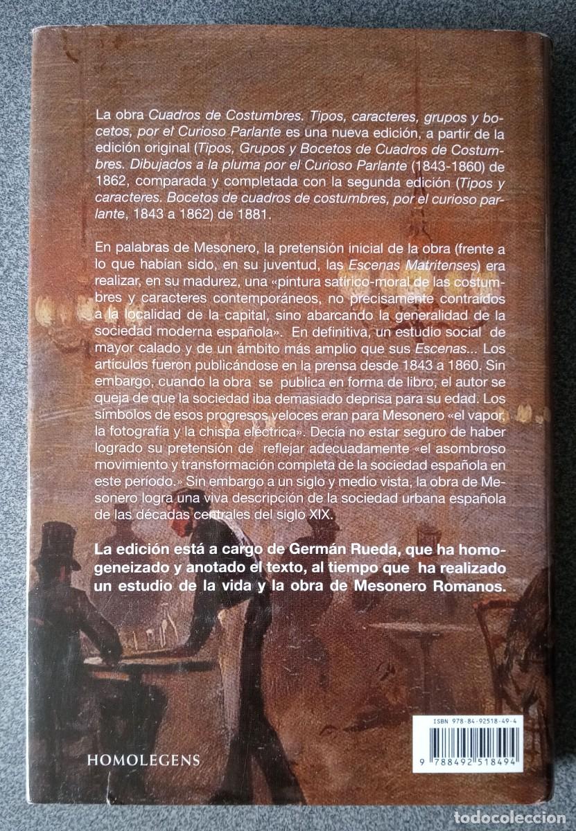 Libros de segunda mano: Cuadros De Costumbres Ram&oacute;n Mesonero Romanos - Foto 9