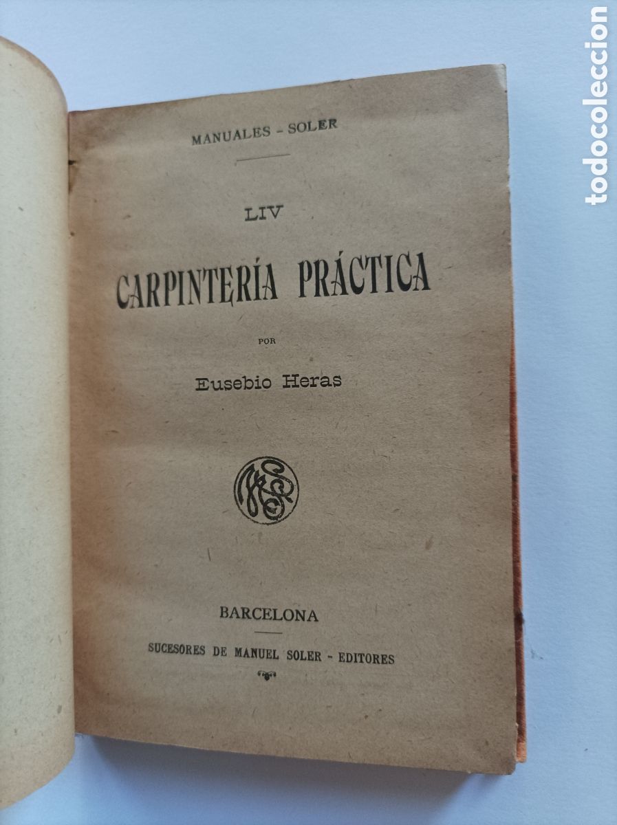 Libros de segunda mano: Carpinter&iacute;a pr&aacute;ctica / Eusebio Heras - Foto 4