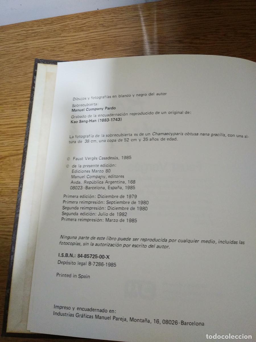 Libros de segunda mano: BONSAI ARTE JAPON&Eacute;S - FAUST VERG&Eacute;S. - Foto 3