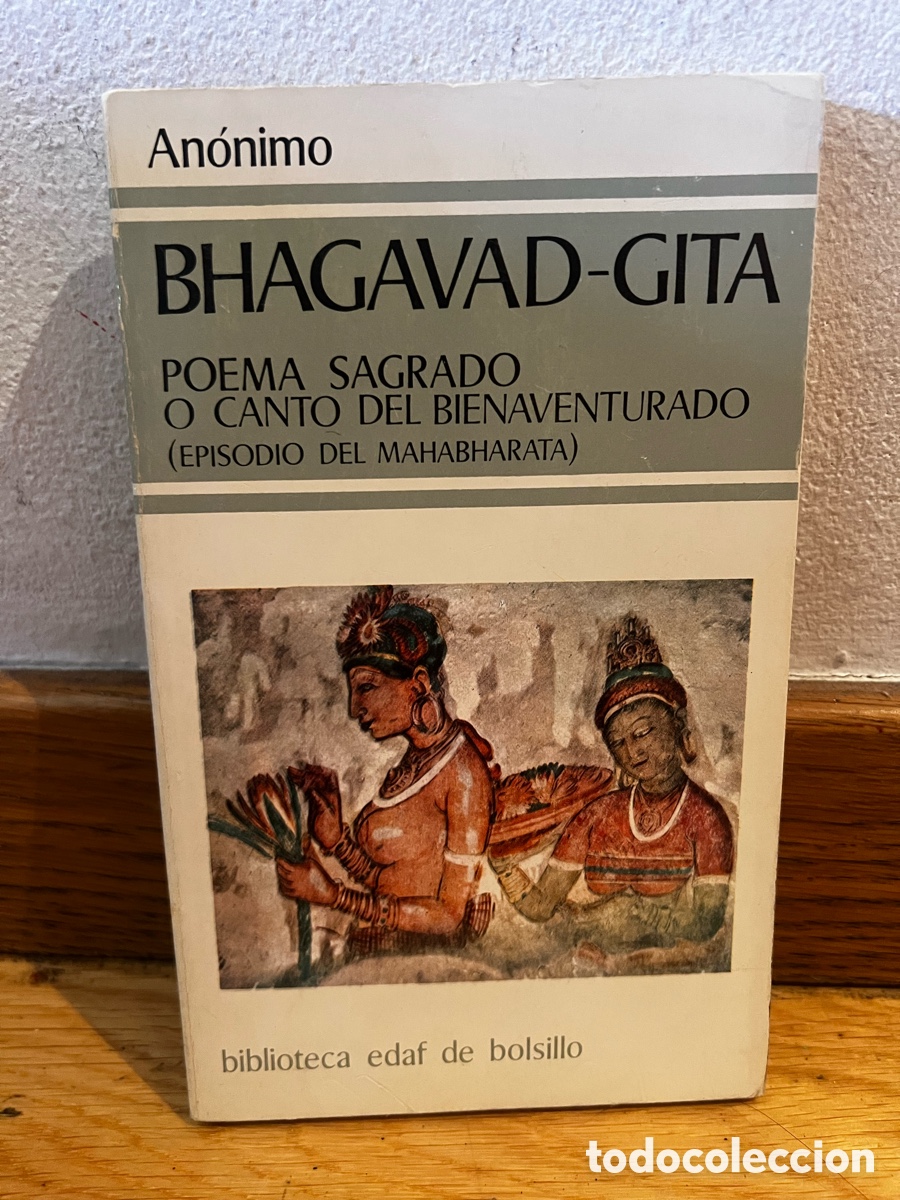 Libros de segunda mano: An&oacute;nimo BHAGAVAD-GITA POEMA SAGRADO O CANTO DEL BIENAVENTURADO