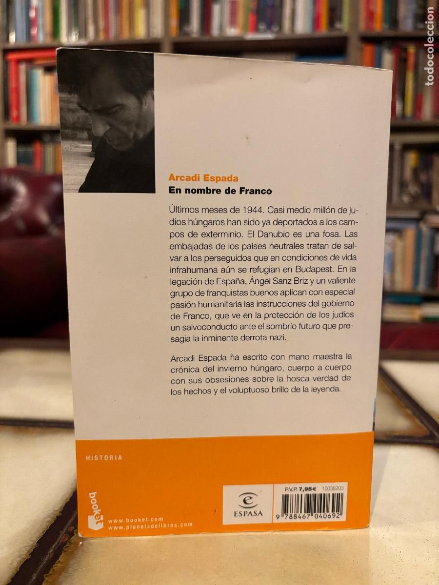 Libros de segunda mano: El nombre de Franco. Arcadi Espada. - Foto 2
