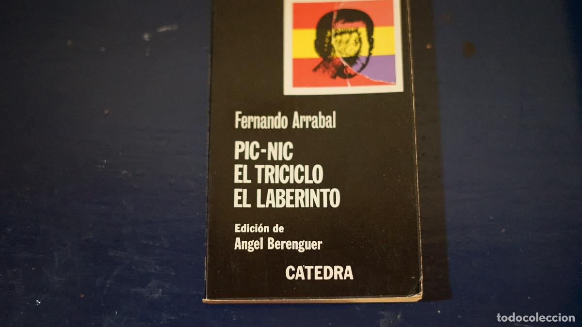 Libros de segunda mano: Fernando Arrabal - El picnic El triciclo El laberinto - Foto 1