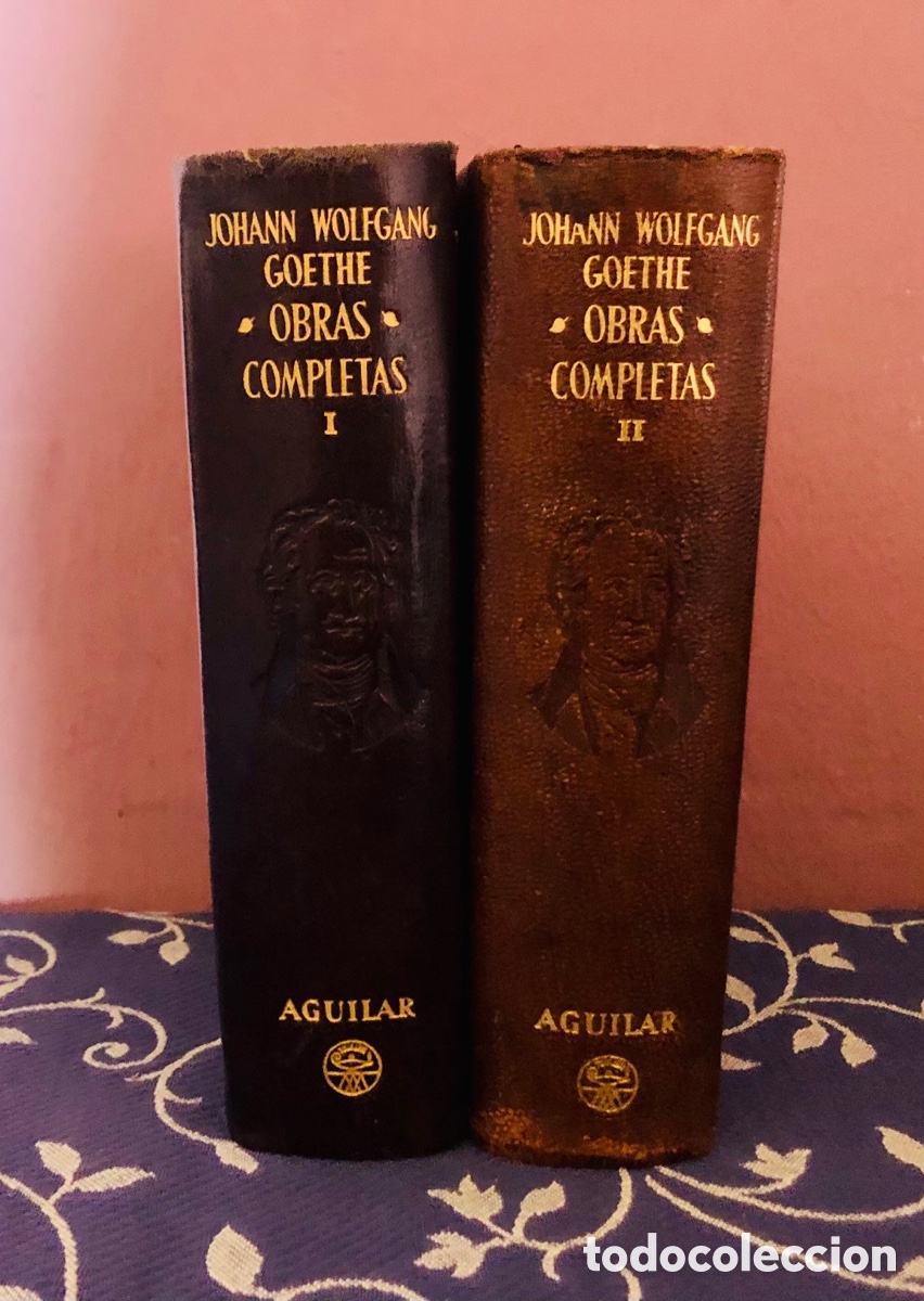 Libros de segunda mano: JOHAN WOLFGANG OBRAS COMPLETAS, 2 TOMOS, (M AGUILAR EDITOR) - Foto 1