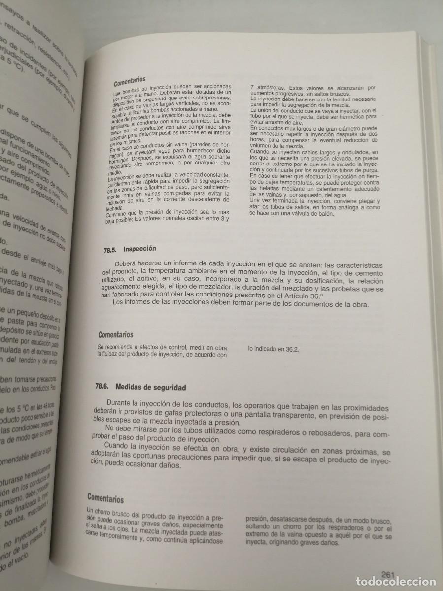 Libros de segunda mano: EHE Instrucci&oacute;n de Hormig&oacute;n Estructural (Serie Normativas, Instrucci&oacute;n) - Foto 3
