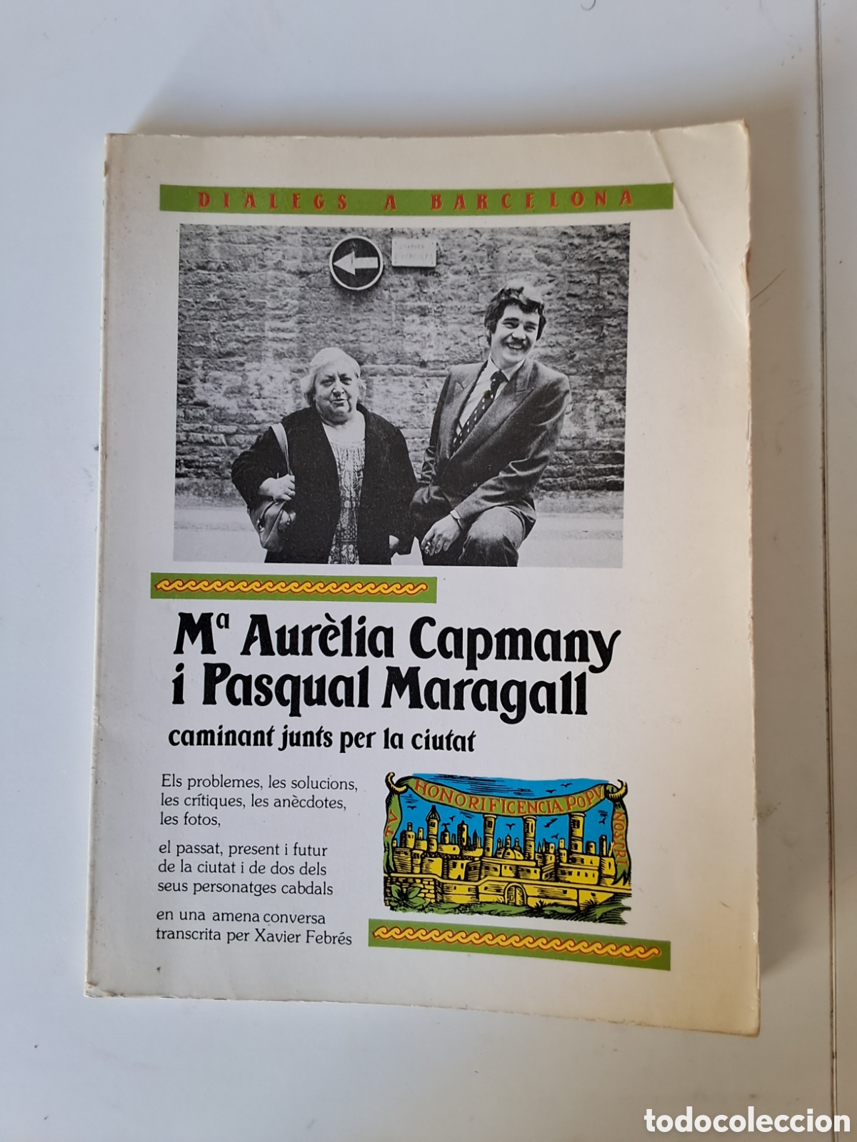 Libros de segunda mano: Maria Aur&egrave;lia Capmany i Pasqual Maragall, caminant junts per la ciutat