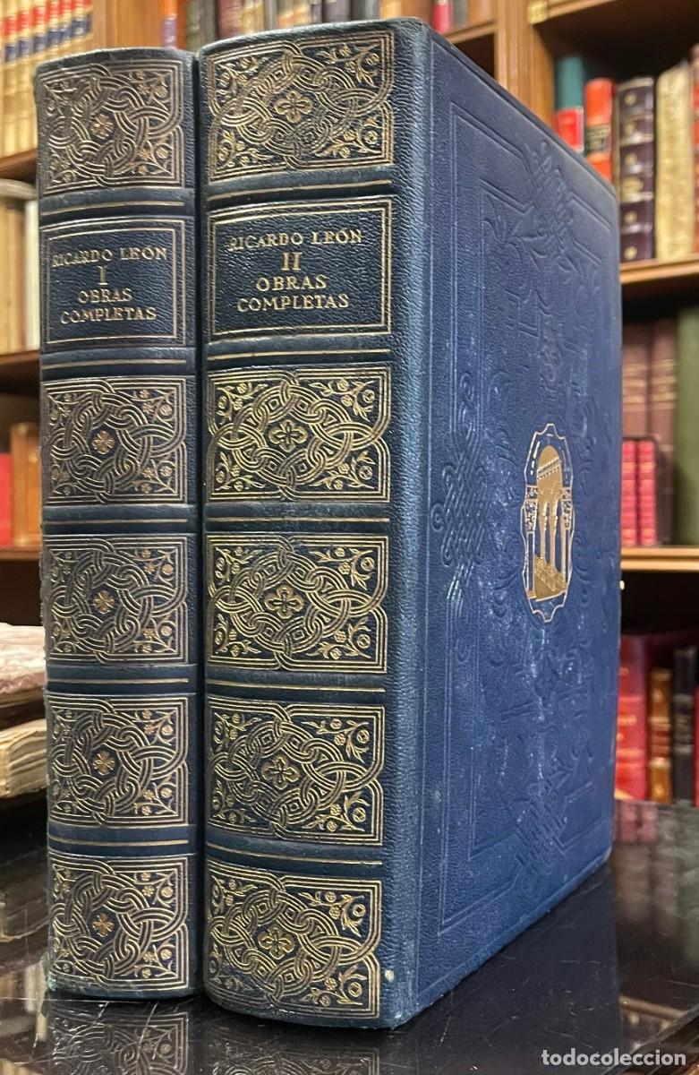 Libros de segunda mano: Ricardo Le&oacute;n . Obras Completas - Foto 1