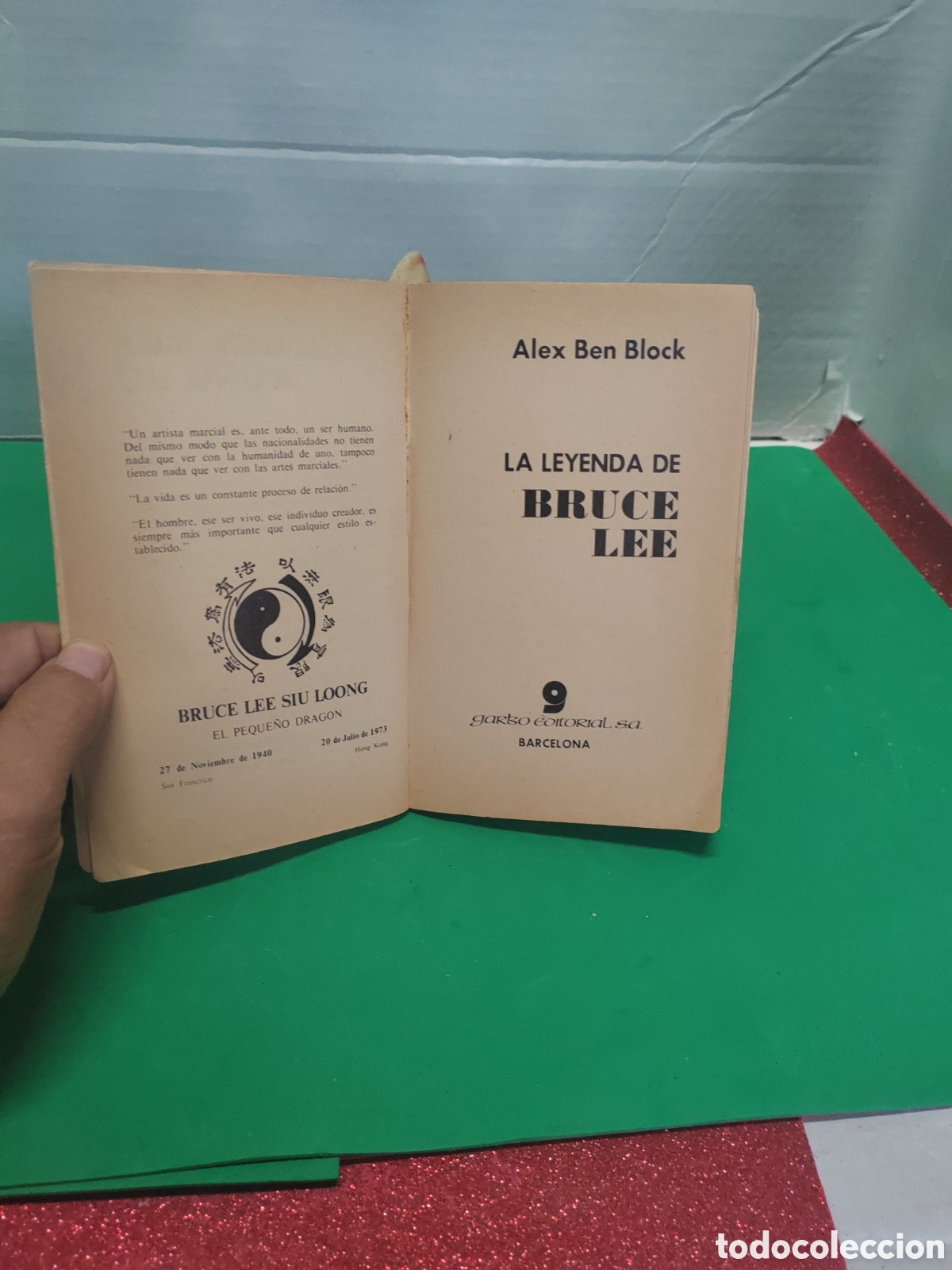 Libros de segunda mano: La leyenda de Bruce lee 1*edici&oacute;n. - Foto 3
