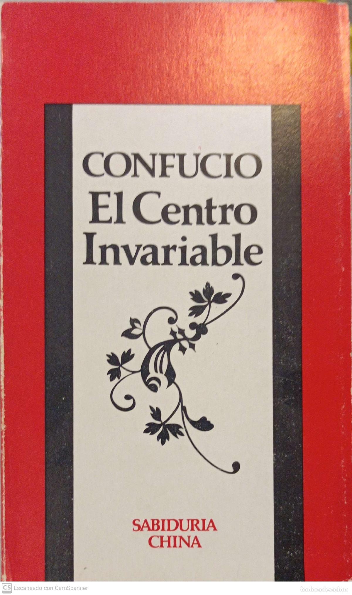 Libros de segunda mano: El centro invariable - Confucio - Foto 1