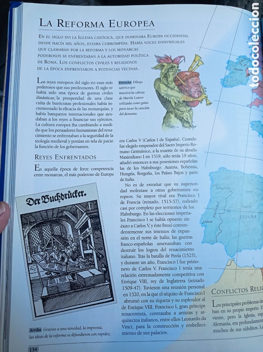 Libros de segunda mano: ATLAS HIST&Oacute;RICO DEL MUNDO. - Foto 6