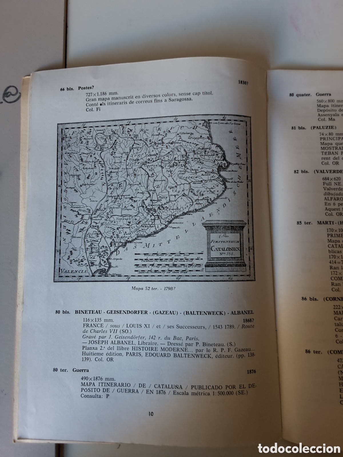 Libros de segunda mano: ELS CENT PRIMERS MAPES DEL PRINCIPAT DE CATALUNYA - Foto 3