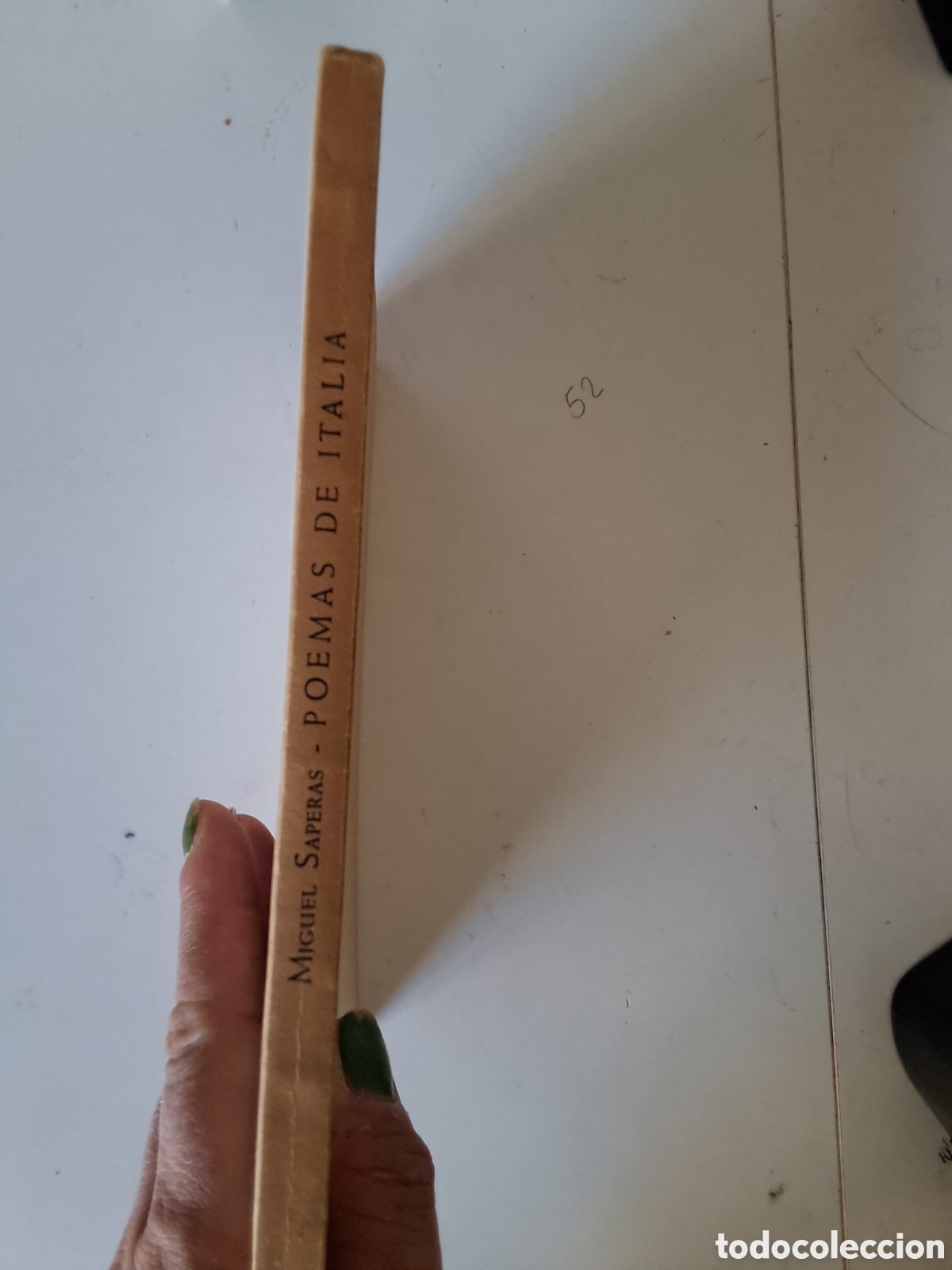 Libros de segunda mano: POEMAS DE ITALIA. Miguel Saperas. - Foto 2