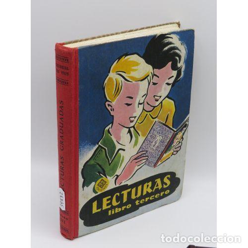 Libri di seconda mano: LECTURAS. LIBRO TERCERO. EDELVIVES - VARIOS - Sin Especificar