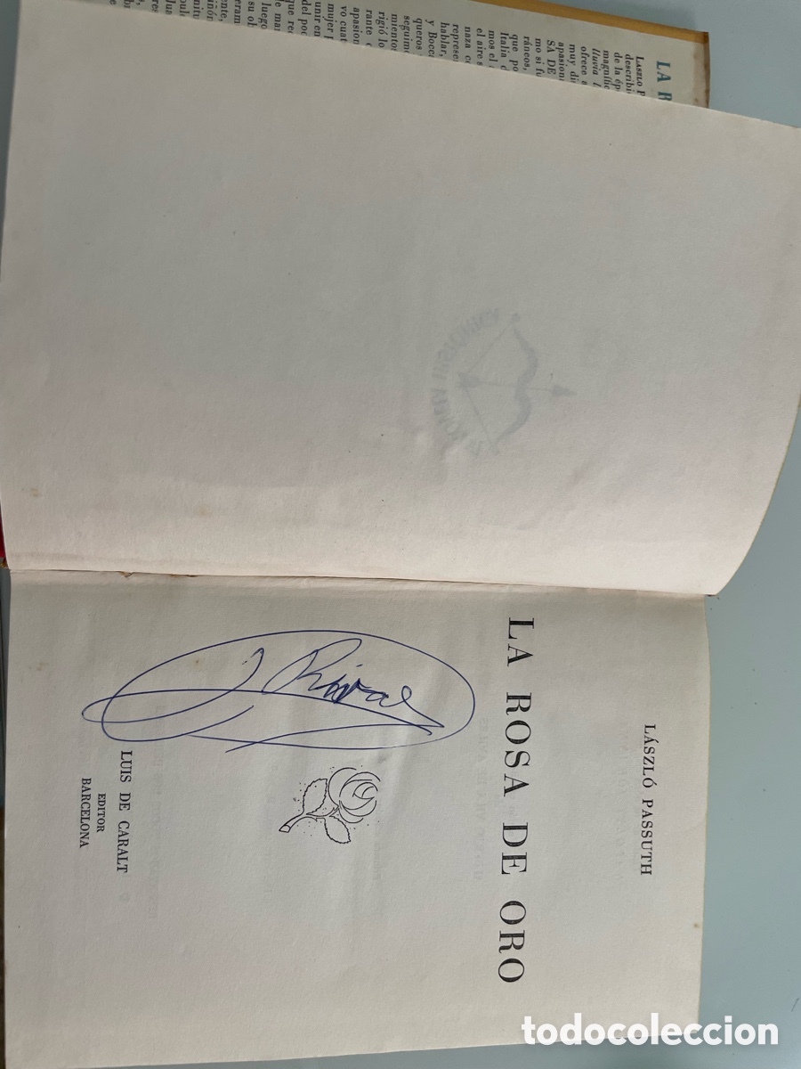 Libros de segunda mano: La rosa de oro. Laszlo Passuth. 1&ordf; ed. 1959. Tapa dura. - Foto 8
